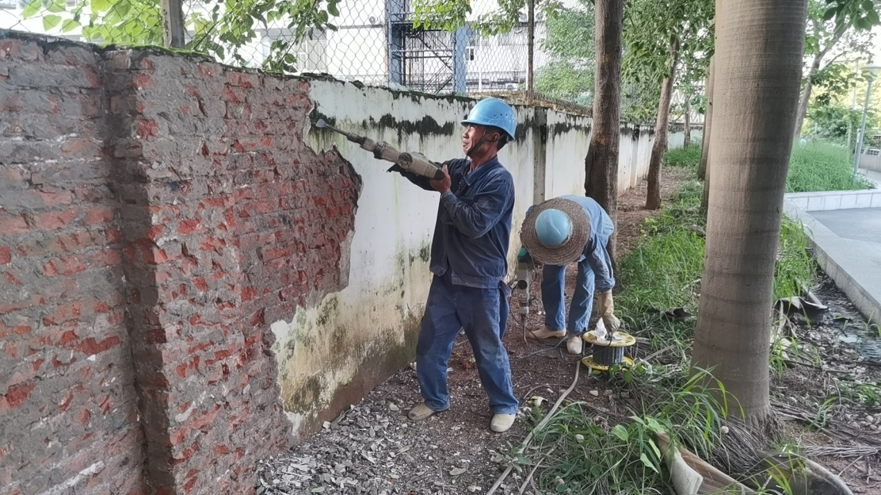 番禺又有一墻繪出圈，廣東建發(fā)公司又一愛心支持